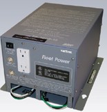 Ambulance inverter Fleet Power inverter/chargers by Xantrex are available in models from 1000 to 2500 watts with an output of 120 volts AC. Designed for fleet, utility and emergency vehicles, Fleet Power inverter/chargers feature a high surge capability and a durable design that installs easily in compact spaces. Ambulance Inverter Fleet Power 1000