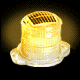 Solar Powered Lights Yellow Ok501