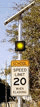 Solar School Zone Flashing Beacons