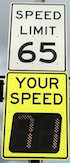 Solar Powered Traffic Calming Speed Detection