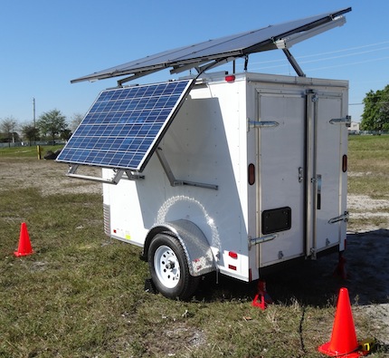 Disaster relief Vehicle Solar Powered
