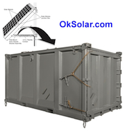 Solar Powered Modular Transportable Airport 16KW