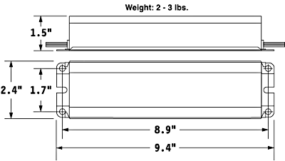series a ballast diagram, LPS 12 VDC Ballast, LPS 24 VDC Ballast, LPS 48 Ballast Volts DC, 