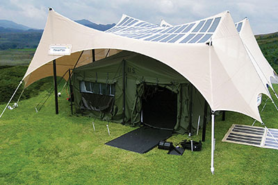 Solar Field Shelters 2 kilowatt