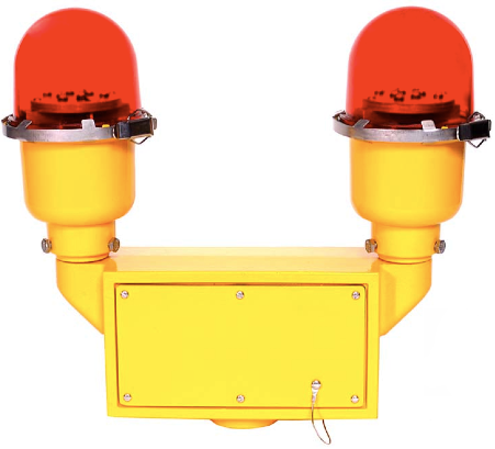 Solar-powered L-810 Aviation Obstruction Light, solar operated FAA L-810 Obstruction LED Light, FAA L810 LED Airport Lighting - LED Obstruction Lighting, Manufacturer of solar FAA approved airfield lighting products.