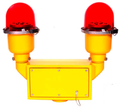 Solar-powered L-810 Aviation Obstruction Light, solar operated FAA L-810 Obstruction LED Light, FAA L810 LED Airport Lighting - LED Obstruction Lighting, Manufacturer of solar FAA approved airfield lighting products.
