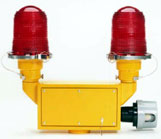 Solar-powered L-810 Aviation Obstruction Light, solar operated FAA L-810 Obstruction LED Light, FAA L810 LED Airport Lighting - LED Obstruction Lighting, Manufacturer of solar FAA approved airfield lighting products.