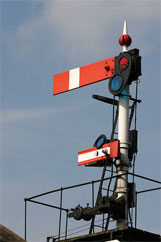 LED Railroad Track Signal RED Horizontal