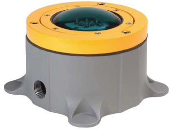 Heliport Rollover Lights 120VAC Yellow