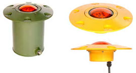 Rollover Light heliport airport 24VDC Yellow