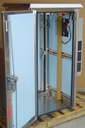 Outdoor Enclosure / Cabinet 54"H x 25"D (WIFI BUILDOUT)