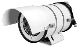 LL27WF Infrared illuminator, low light level, with 500 watt wide flood lamp. Infrared Illuminators Wide Flood Lamp