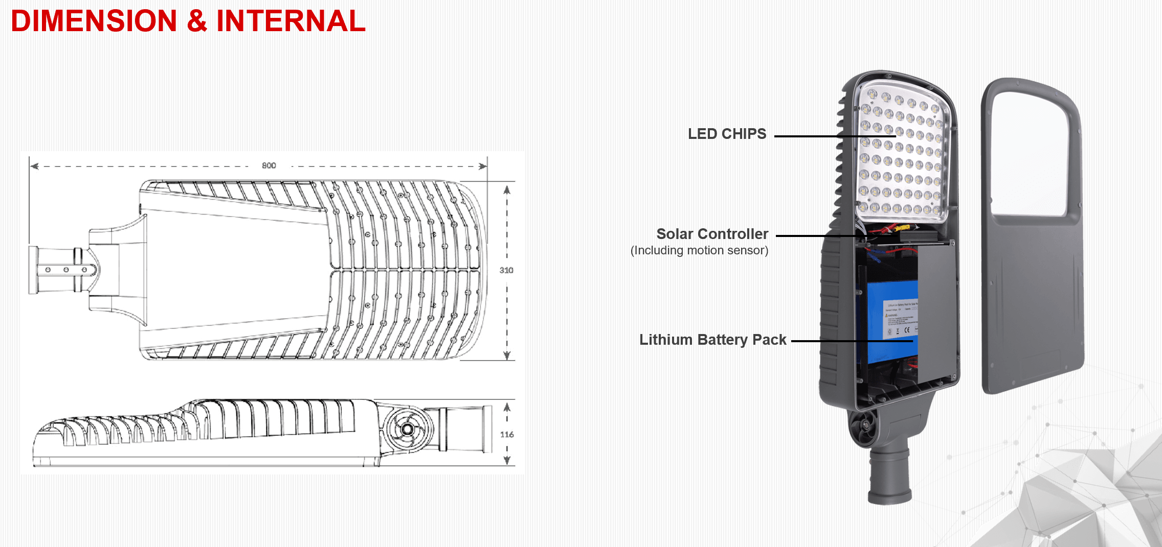 Triangle Smart Solar Pole Light, Solar Cylinder Street Light Post | Solar Street Light | cylindrical led solar led street light Applications: 2800 LM | Cylindrical Solar Module for Integrated Solar Light | Cylindrical Solar Module for Integrated Solar Parking Lot | Cylindrical Solar Panel for Solar Light | Cylindrical Solar Panel for Solar Parking Lot | Solar Module Wrap Solar Parking Lot | Solar Wrap Module for Solar Street Lights | Solar Wrap Panel for Solar Street Lights | Solar Wrap Module for Solar Parking Lot Light | Solar Wrap Panel Solar Parking Lot lights