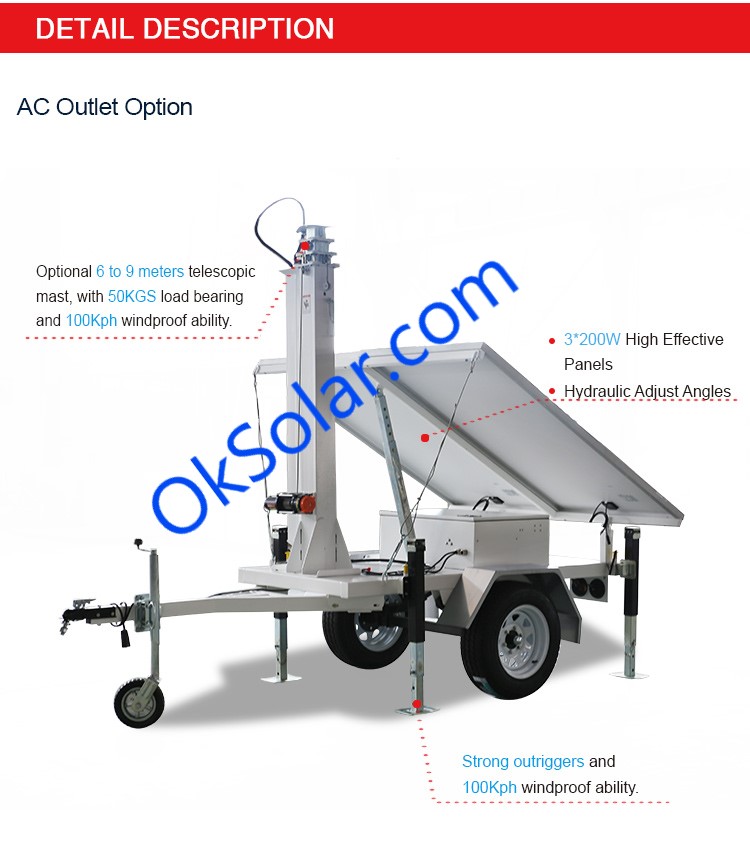 Solar Light Tower, Light Tower, Refugee Camps Solar Light Tower, mobile light towers, Job Site Solar Light Tower, Portable Solar Light Towers, Solar Powered Construction Light Tower