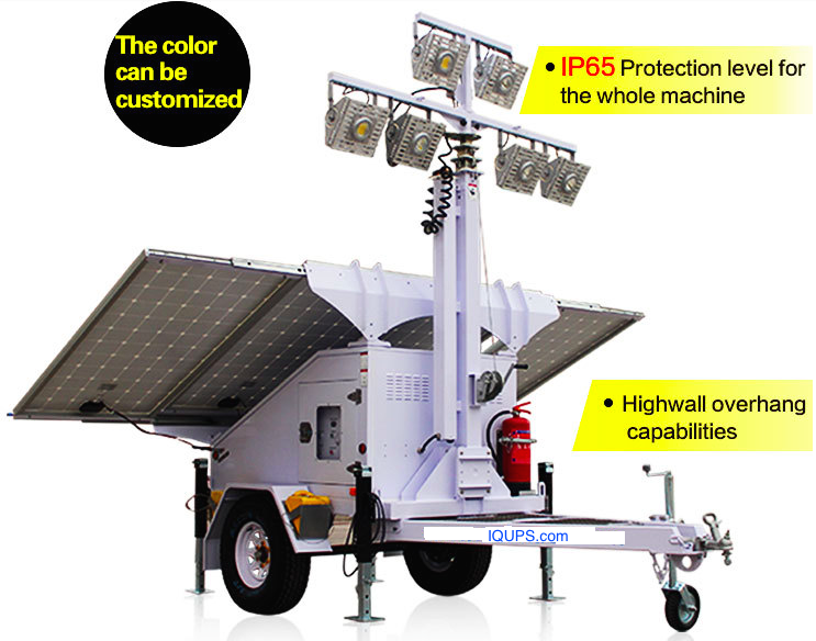 Security Solar Light Tower