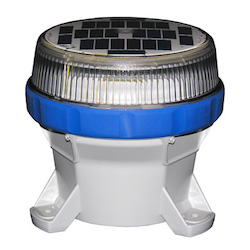 Solar Taxiway Lighting Blue