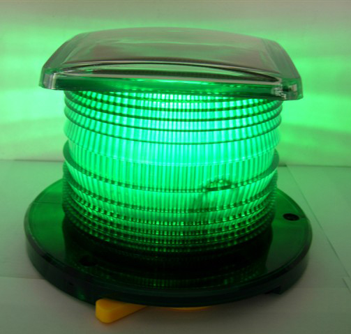 Solar Beacon Light Green