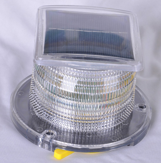 Solar Beacon Light White