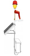 Infrared Solar L-807 Wind Cone External Light