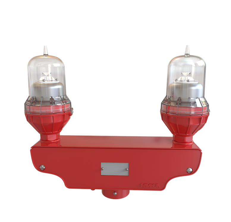 Red Obstruction Light LED 48VDC