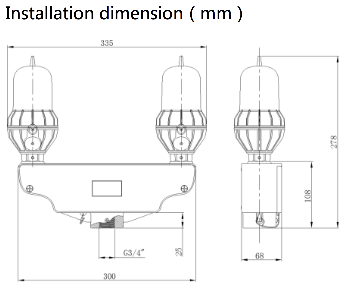 L-810 Obstruction Lights FAA Approved, Dual aviation obstruction light, Solar Obstruction Lighting - FAA Approved, Aircraft Obstruction Lighting, L-810 Solar Obstruction Light - ICAO Aircraft Warning Lights, LED Obstruction Lighting, solar LED Obstruction Lighting, 
tower power transportation, tower telecom, tower GSM, tower chemical plant, high buildings, bridge, harbor machinery, construction machinery, wind turbine for aircraft warning.