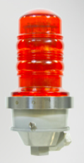 Red LED Obstruction Light,L-810 FAA, 12VDC Obstruction Light Single Head L-810 Red LED Obstruction Light 12VDC FAA