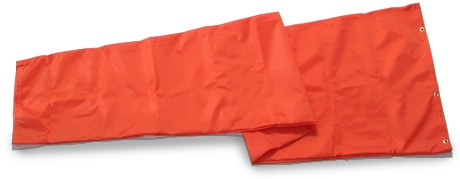 Wind socks 36 inch X 12 feet Orange nylon