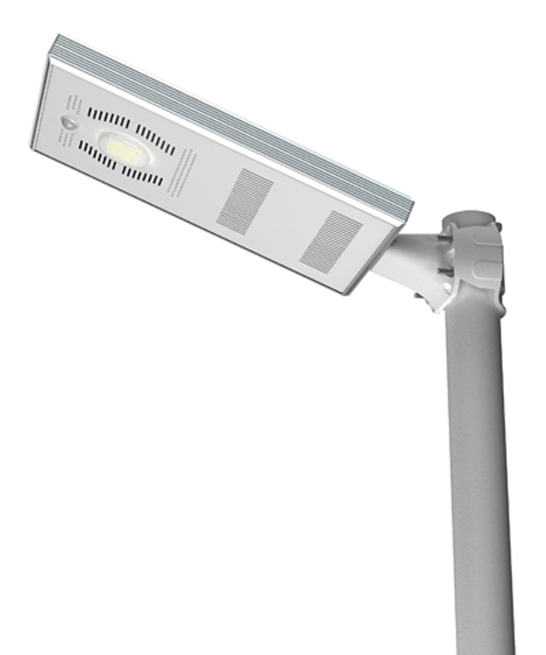 Solar Perimeter Security Lights Self Contained, integrated high efficiency solar panels, controller, human infrared motion sensor module, high-capacity lithium-ion battery and LED Lighting technology into a small compact housing unit. Solar Perimeter Security Lights Self Contained