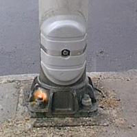 Security Cover for light poles, UNIVERSAL HAND HOLE COVER (OkU-Cover) is a security cover for light poles.