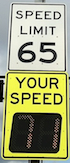 Traffic Calming Sign Your Speed Detection Sign