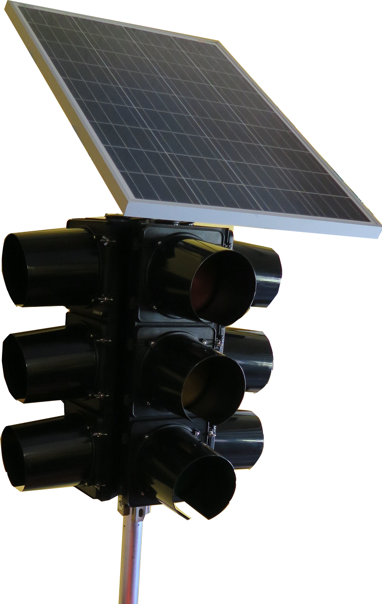 Solar Portable Traffic Signal 4 ways