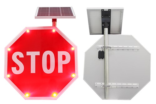 Blinker Stop Flashing LED STOP Sign