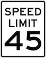 Speed Limit 45