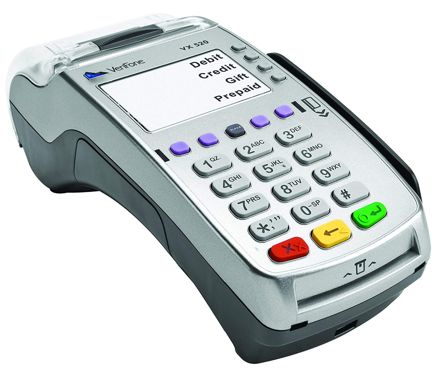 Atavoli.com Verifone Vx520 EMV/Contactless : Verifone Vx520 EMV/Contactless. Restaurant & Bar POS Integrated NFC/CTLS capabilities support alternative payments, as well as apps for loyalty programs and gift cards. EMV chip. EMV enabled. NFC-contactless