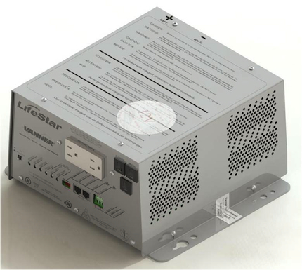 EMS Ambulance Inverter charger designed for ambulances, fire rescue trucks and specialty vehicles EMS - Output at 120 VAC continuous - 1050 Watts. Ambulance Inverter Charger
