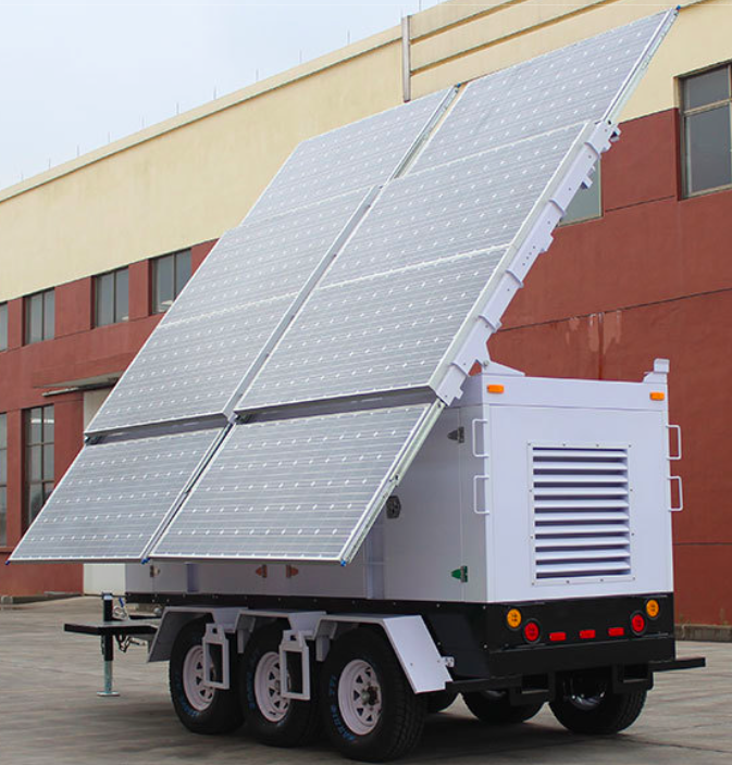 War Zone Military Solar Trailers, Solar Trailer, Disaster Relief Solar trailer, Solar Trailer for Refugees Camp, Mobile Solar Power, Refugees Camp Solar Trailer, Portable Solar Power Trailer, Portable Solar Power Trailer