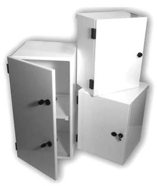 Battery enclosure Aluminum, One Battery Cabinet Group31. Aluminum Battery Enclosure