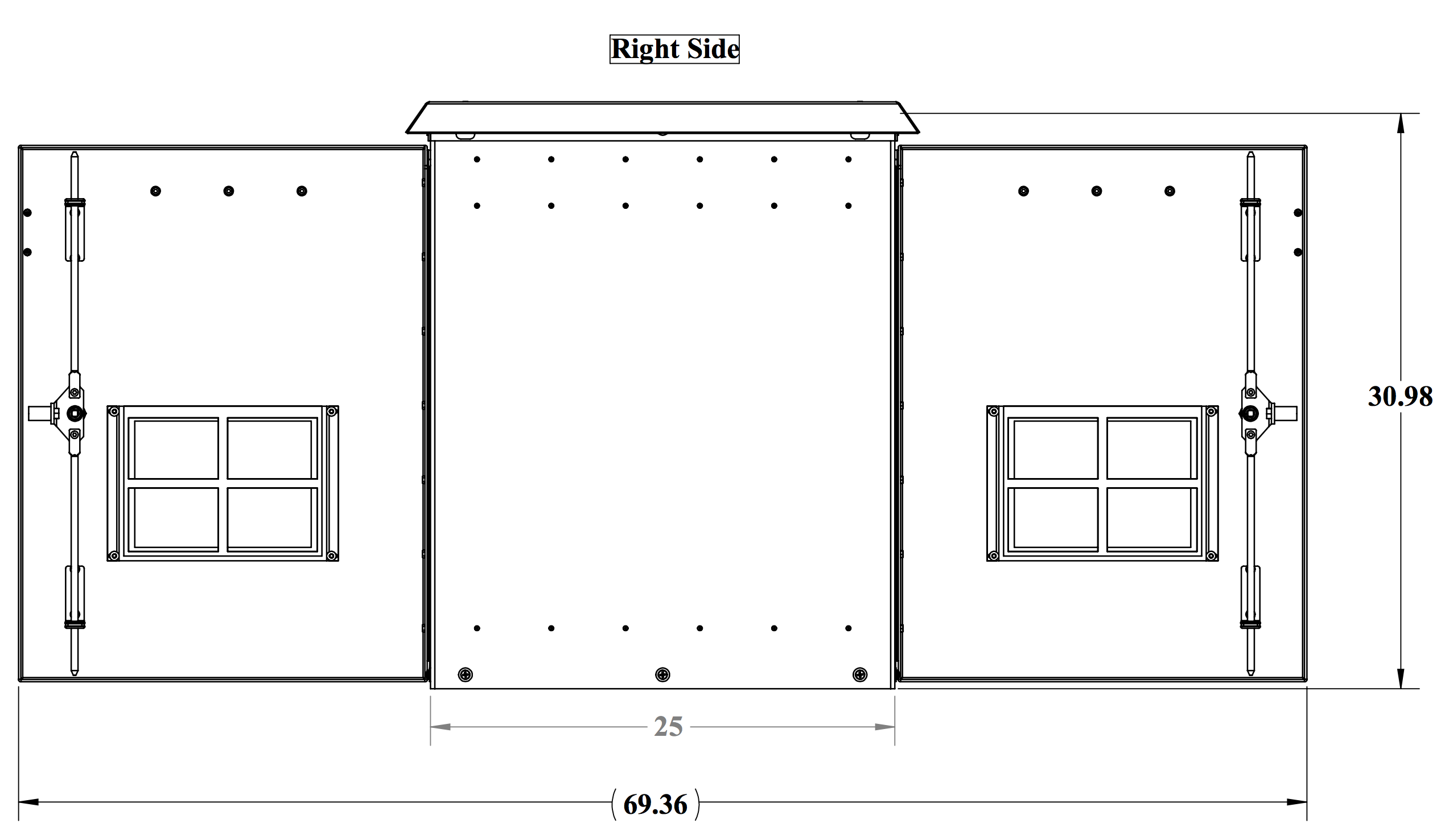 Outdoor Racking Enclosures Air Conditioner, OEM Vertical Rack Mount Enclosure Manufacturer
LTE, 4G,Wimax, Telecom, Security, Traffic, OSP Outdoor NEMA 3, 3R, 4, 4X Cabinet Enclosures.