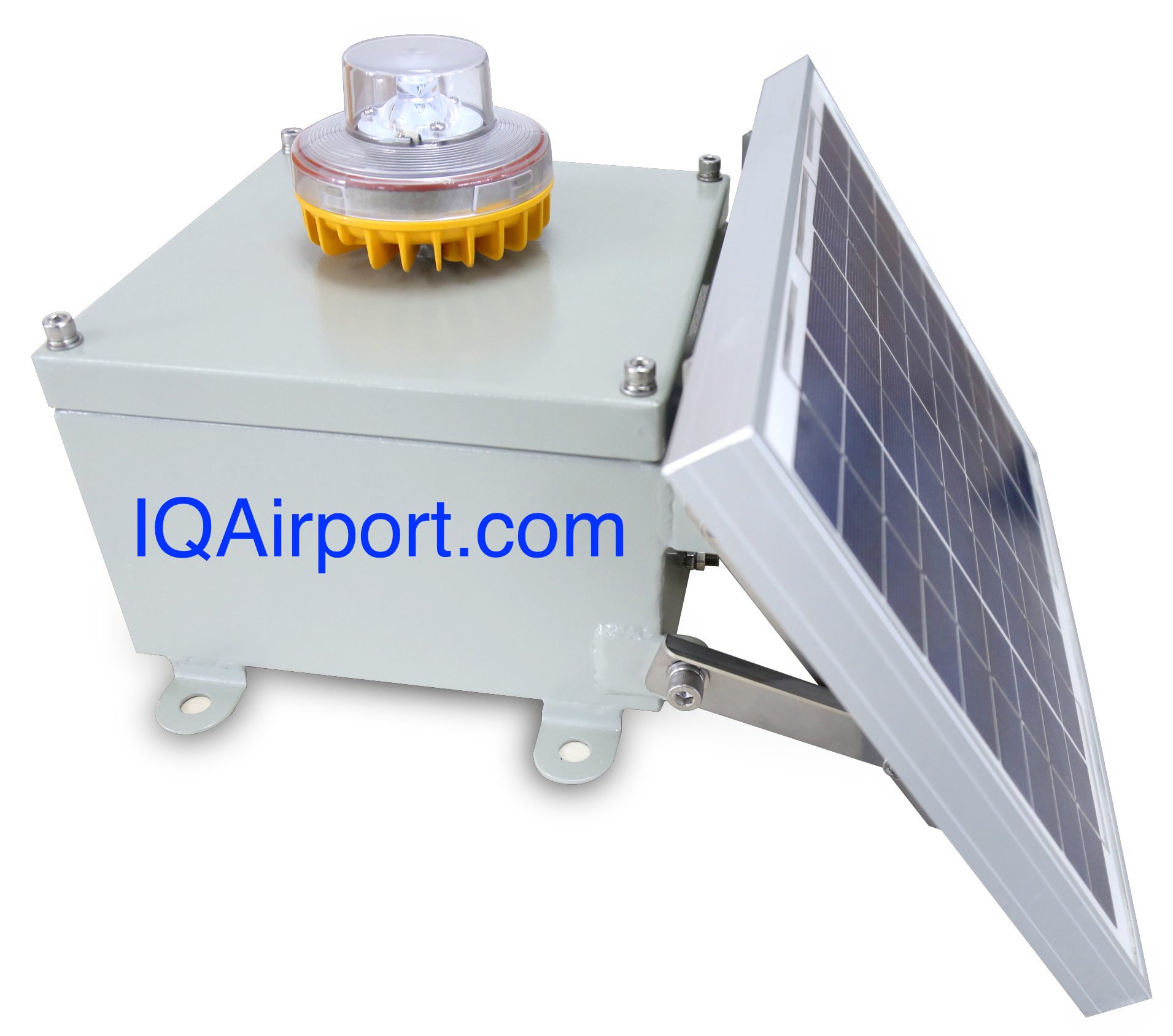 Solar LED Obstruction Light FAA, Solar Aviation Obstruction Light, Solar Obstruction Light - Low Intensity, Obstruction Lights, FAA Obstruction Tower Lighting, Tower Obstruction Lights, Aircraft Warning Lights Towers, Low intensity solar obstruction light for marking Towers (Telecom, GSM), Smokestacks (heat-engine plant, coking plant, chemical plant etc), Buildings, Port devise, Construction machinery, wind power generator etc for air traffic warning Solar LED Obstruction Light FAA