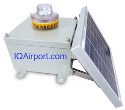 Solar LED Obstruction Light FAA