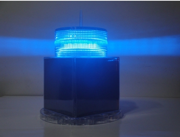 FAA ICAO Standards LED Solar Aviation Obstruction Lights Blue FAA ICAO LED Solar Aviation Obstruction Lights