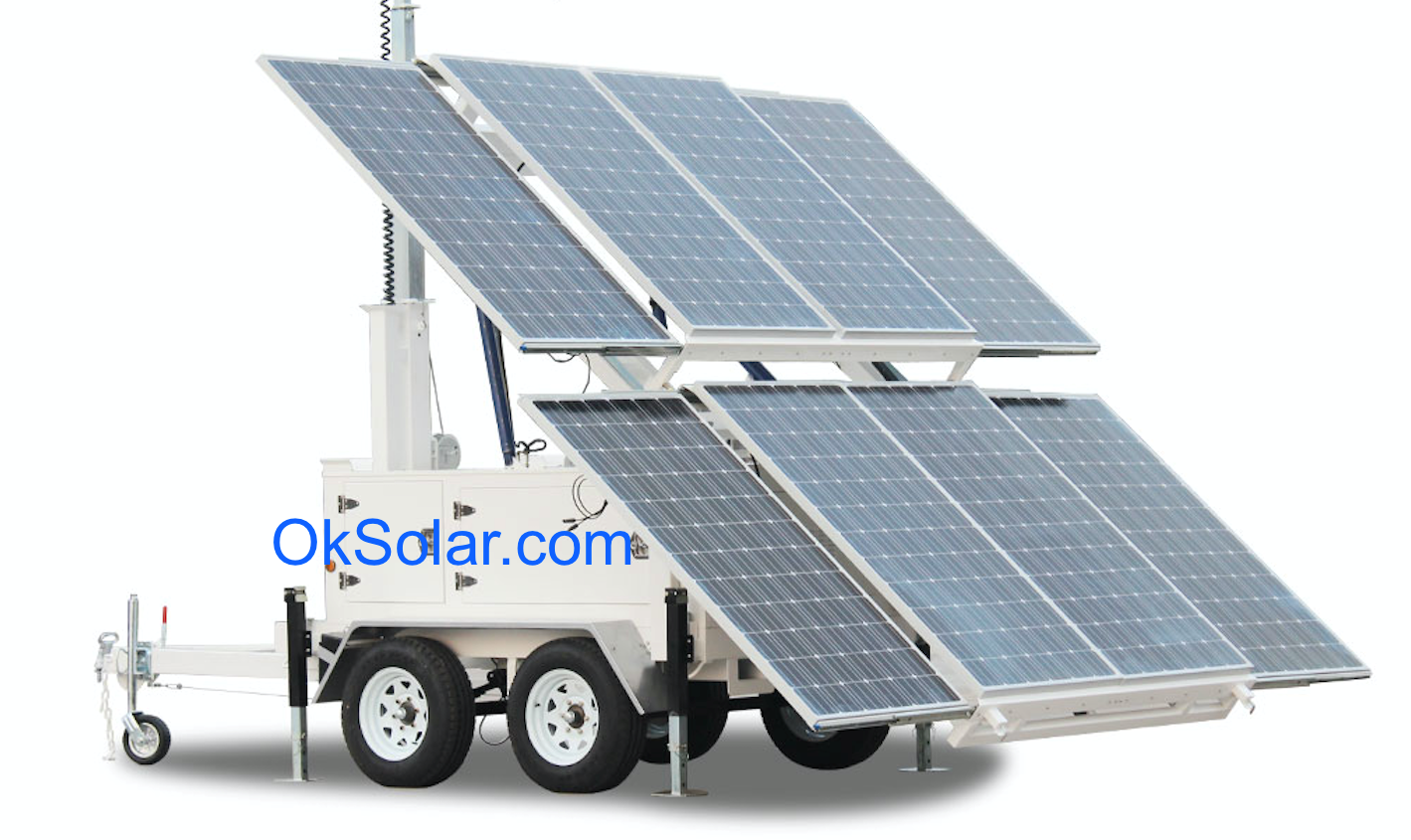 Solar Portable Supply Trailer Mounted