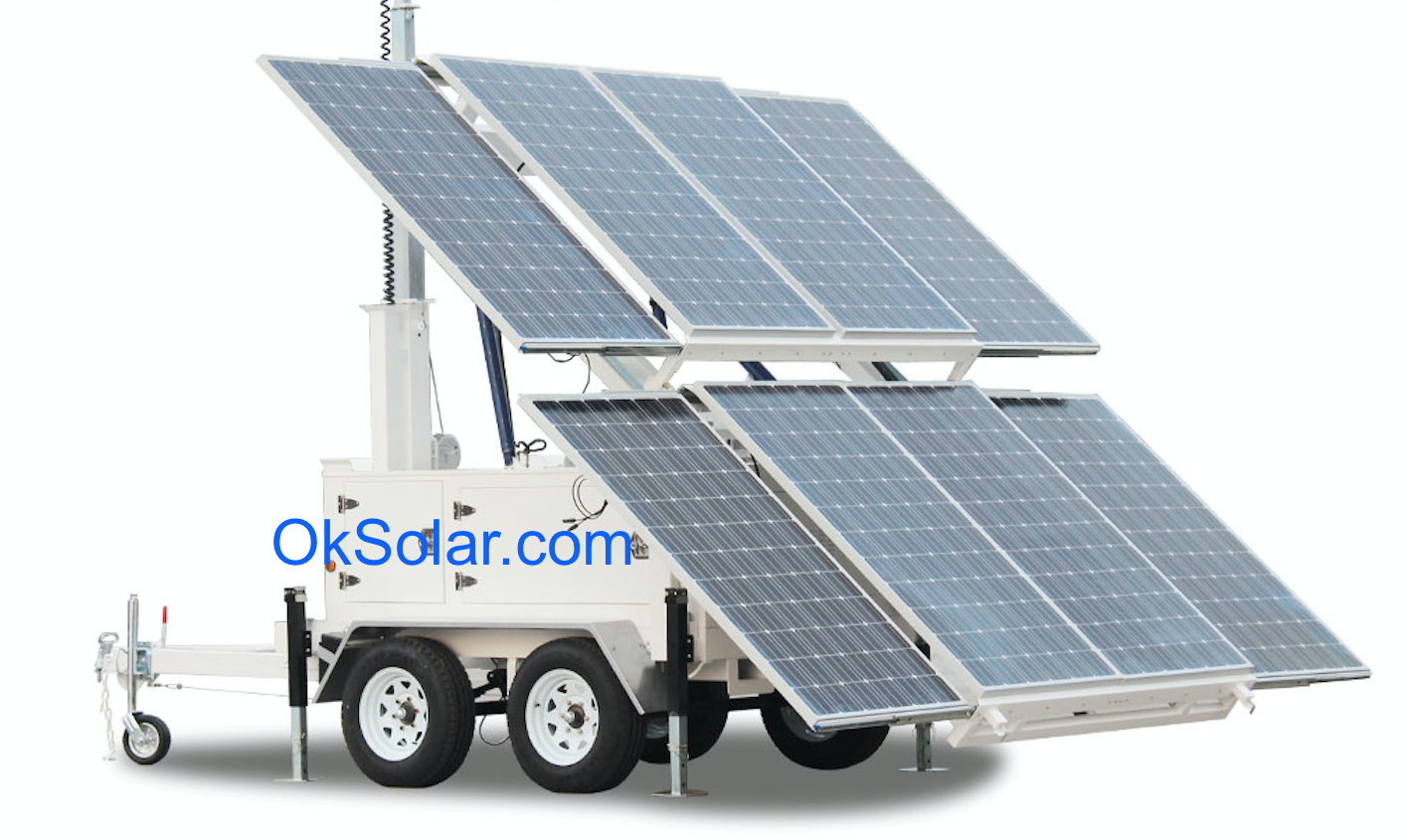 Solar Traffic Lights 4 Ways Traffic Signal Control, Solar Powered Traffic Warning Light, 4 Way Traffic Signal control, Remote Control Portable Traffic Signal Lights, temporary four ways solar traffic light.