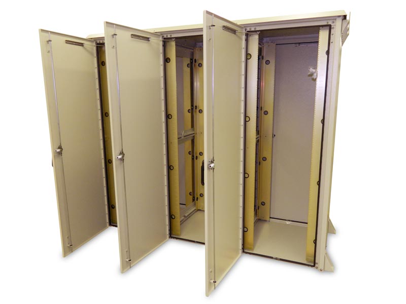 Outdoor Enclosure Triple Bay 78H X 88W X 34D