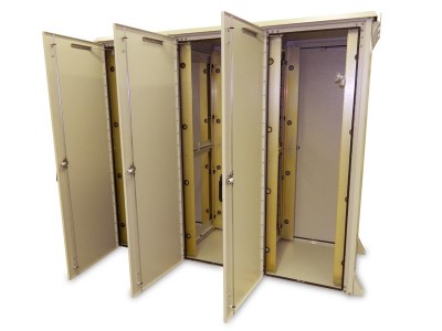 Outdoor Enclosure Triple Bay 78H X 88W X 42D