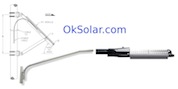 LED Bulletproof Solar Light Manufacturer 35 Watts