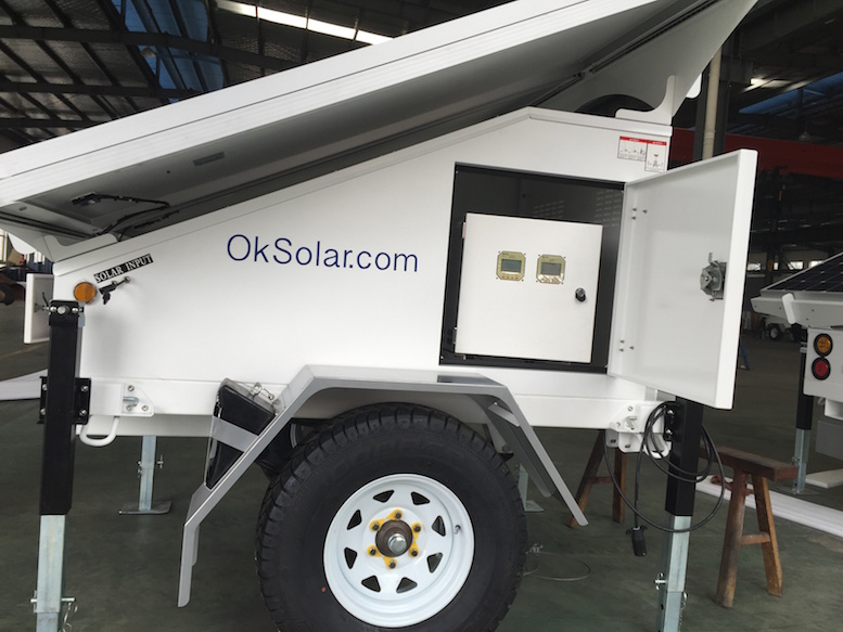 Solar Trailers, Solar Trailer, Disaster Relief Solar trailer, Solar Trailer for Refugees Camp, Mobile Solar Power, Refugees Camp Solar Trailer, Portable Solar Power Trailer, Portable Solar Power Trailer