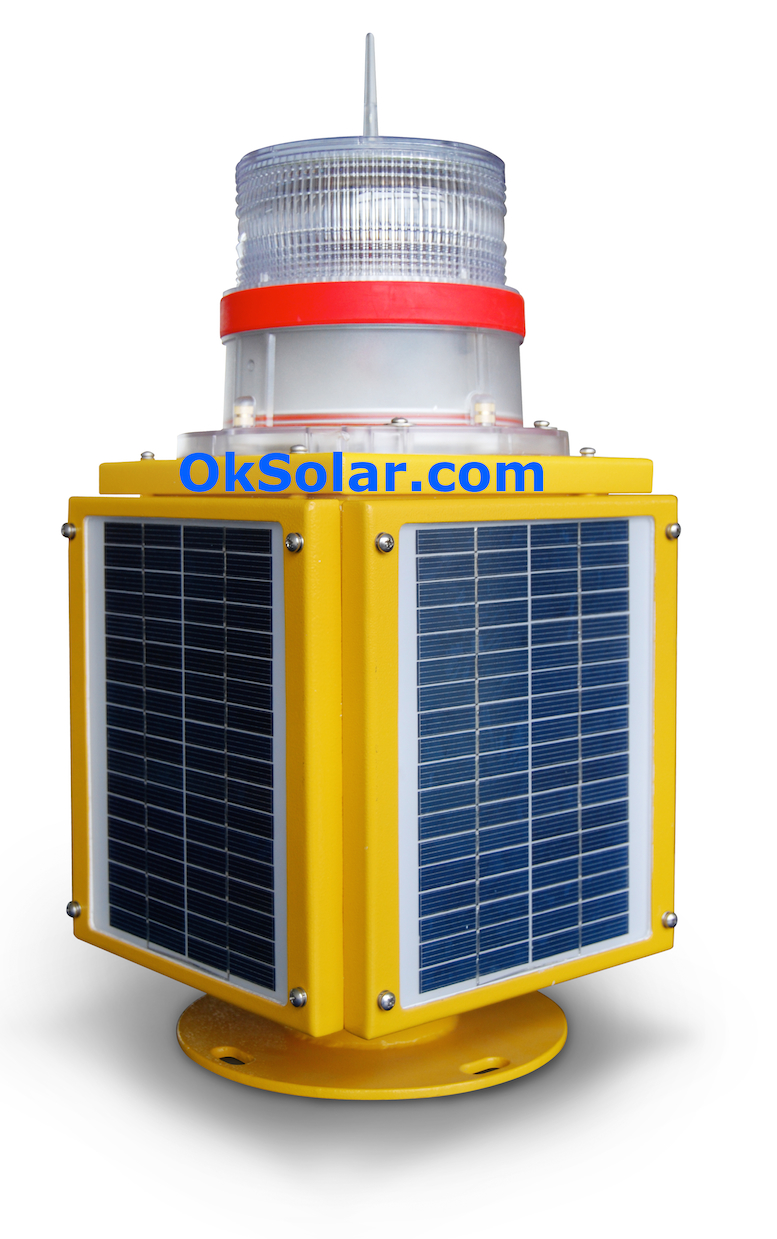 Solar Marine Navigation Light