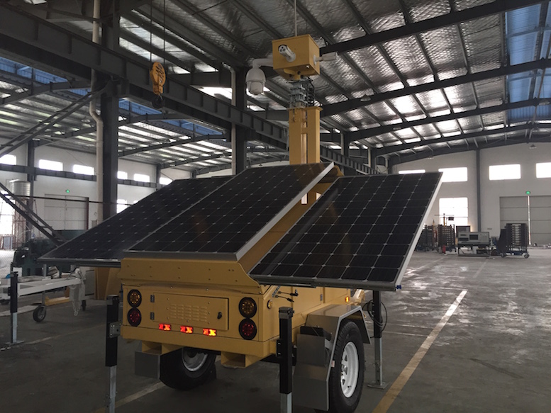 solar cctv trailer, solar surveillance trailers, solar cctv trailer surveillance, security solar light tower, refugee camp solar cctv trailer night vision, mobile surveillance trailer solar cctv night, job site solar cctv trailer surveillance, solar cctv trailer airport security night vision.