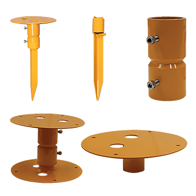 Taxiway Light, Mounting Plate for Taxiway Light